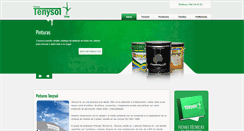 Desktop Screenshot of pinturastenysol.com